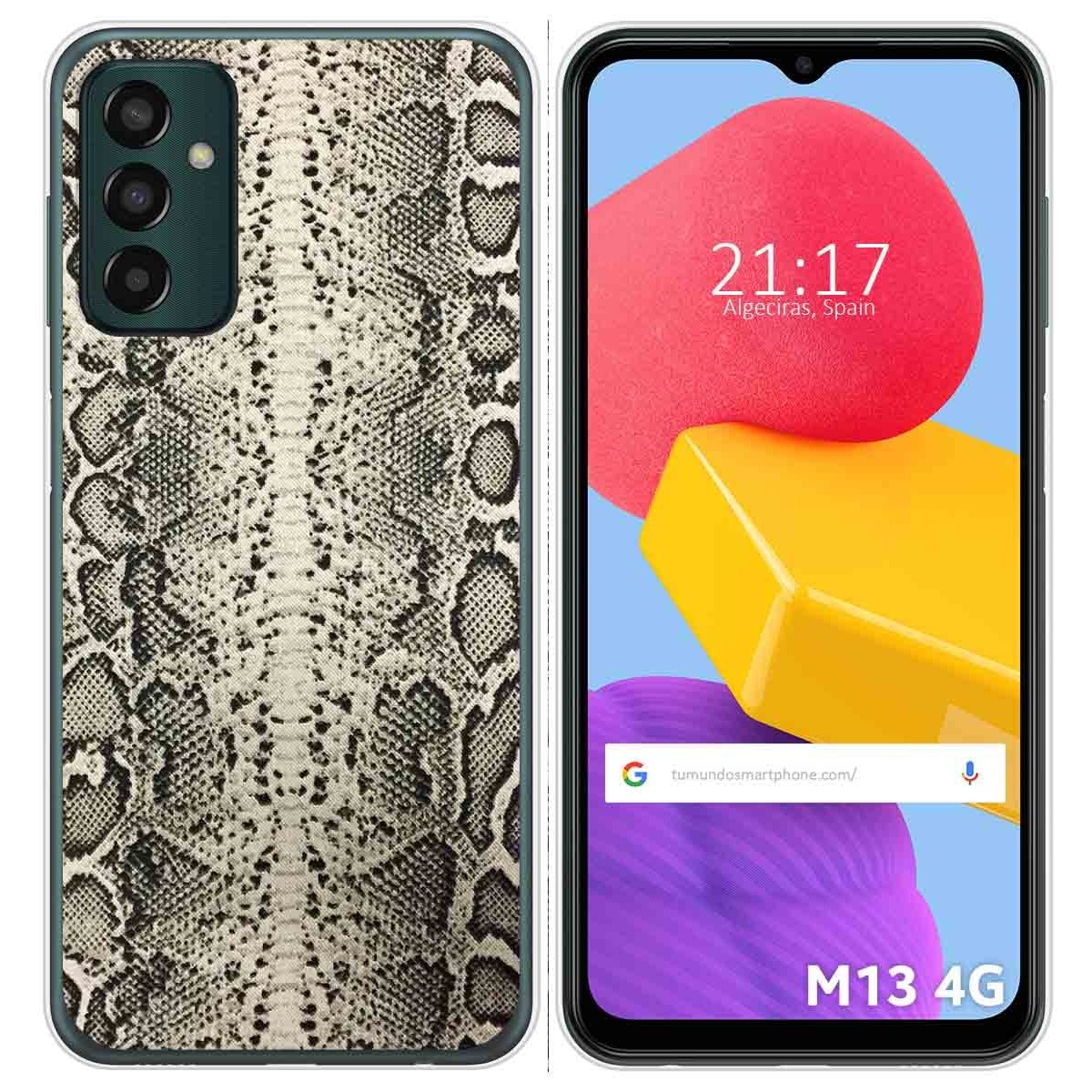 Funda Silicona para Samsung Galaxy M13 4G diseño Animal 01 Dibujos