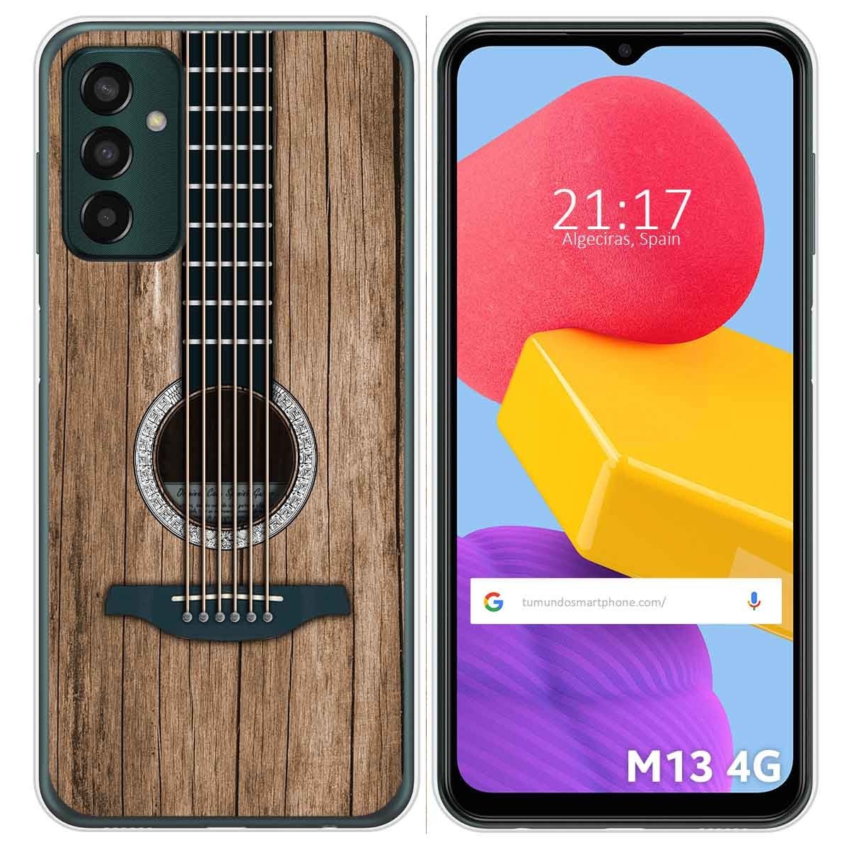 Funda Silicona para Samsung Galaxy M13 4G diseño Madera 11 Dibujos