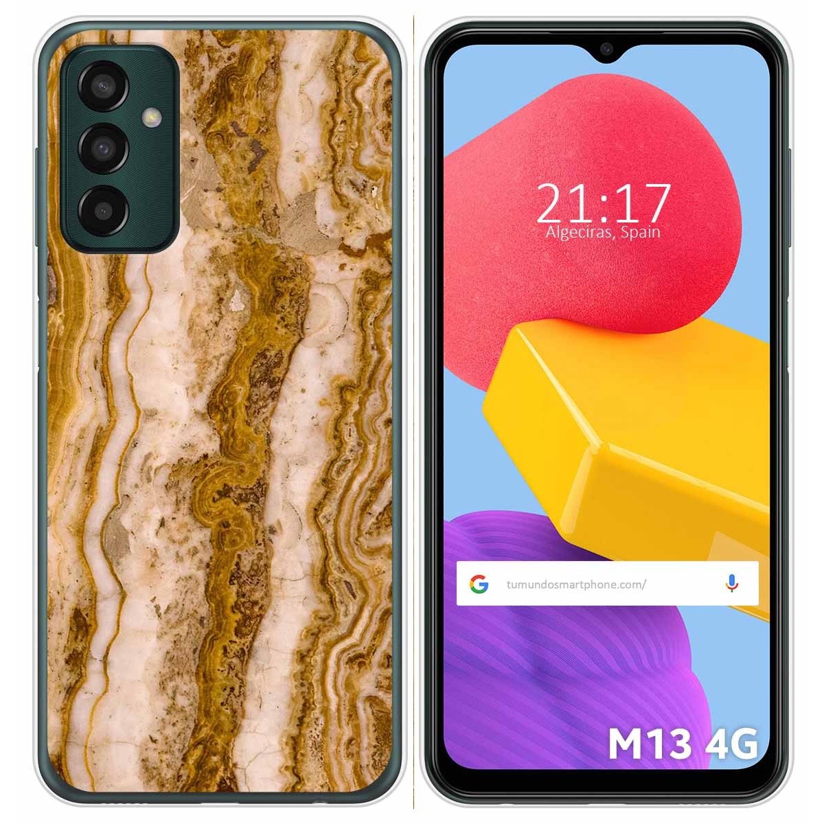 Funda Silicona para Samsung Galaxy M13 4G diseño Mármol 10 Dibujos