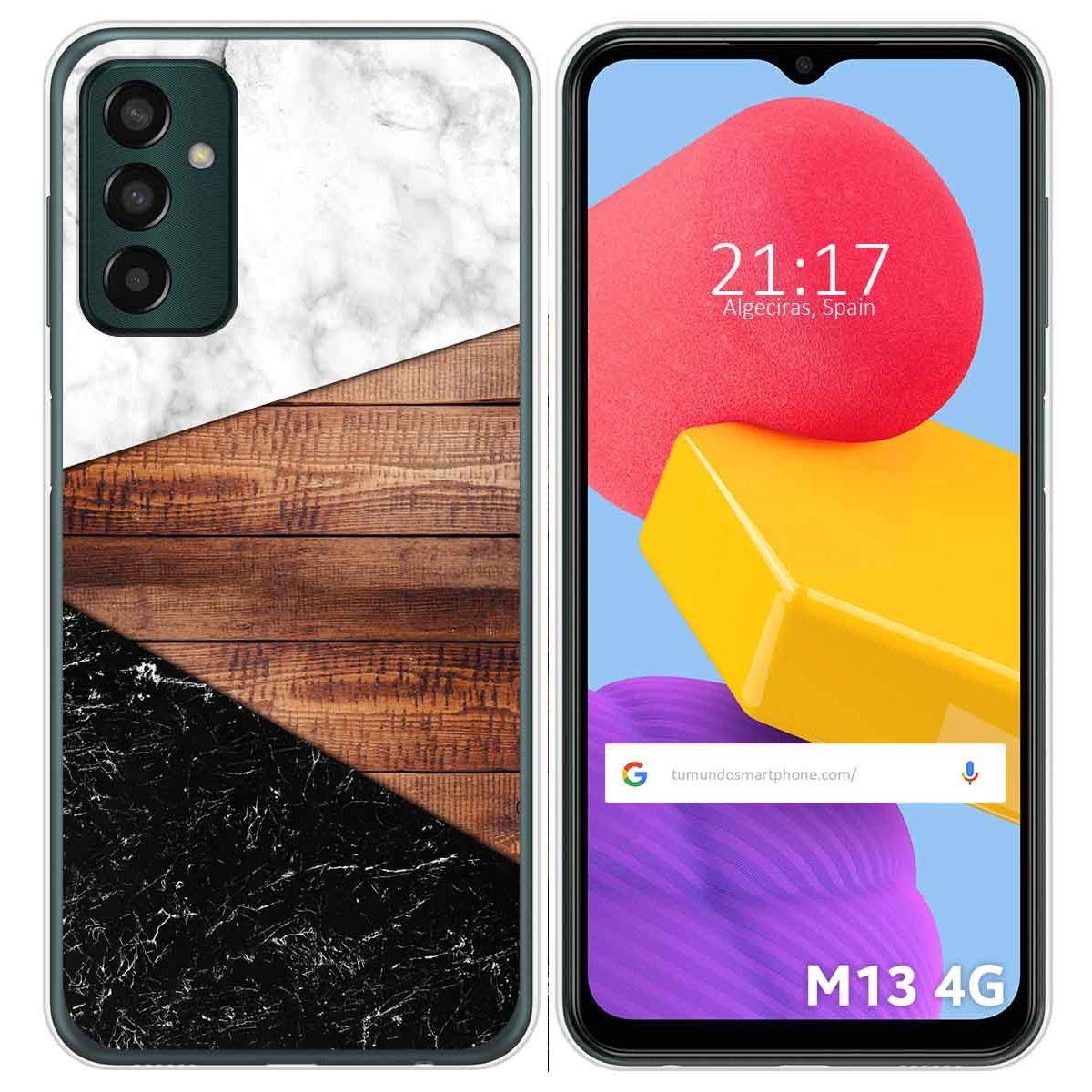 Funda Silicona para Samsung Galaxy M13 4G diseño Mármol 11 Dibujos