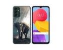 Funda Silicona para Samsung Galaxy M13 4G diseño Elefante Dibujos
