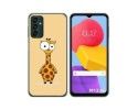 Funda Silicona para Samsung Galaxy M13 4G diseño Jirafa Dibujos