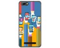 Funda Gel Tpu para Doogee X20 / X20L Diseño Apps Dibujos