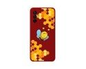 Funda Silicona Líquida Roja para Samsung Galaxy M13 4G diseño Abeja Dibujos
