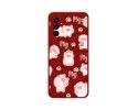 Funda Silicona Líquida Roja para Samsung Galaxy M13 4G diseño Cerdos Dibujos