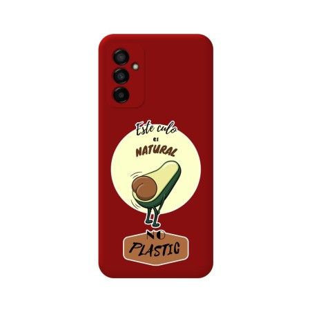 Funda Silicona Líquida Roja para Samsung Galaxy M13 4G diseño Culo Natural Dibujos