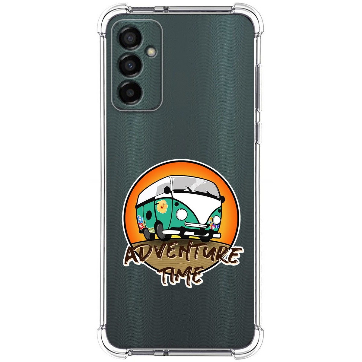 Funda Silicona Antigolpes para Samsung Galaxy M13 4G diseño Adventure Time Dibujos