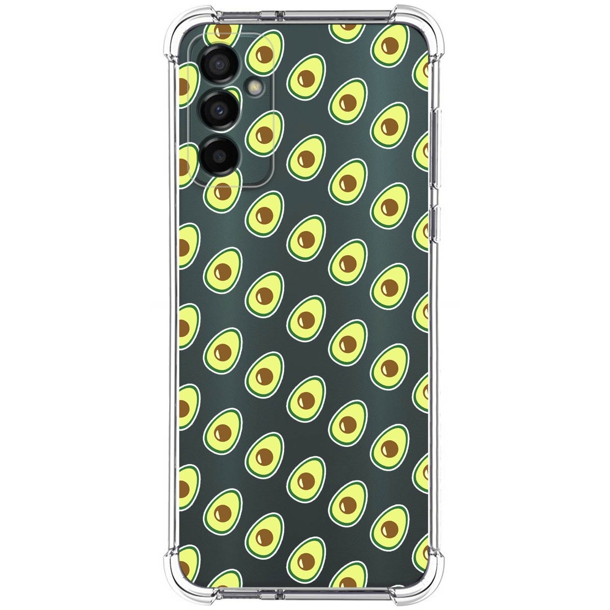 Funda Silicona Antigolpes para Samsung Galaxy M13 4G diseño Aguacate Dibujos