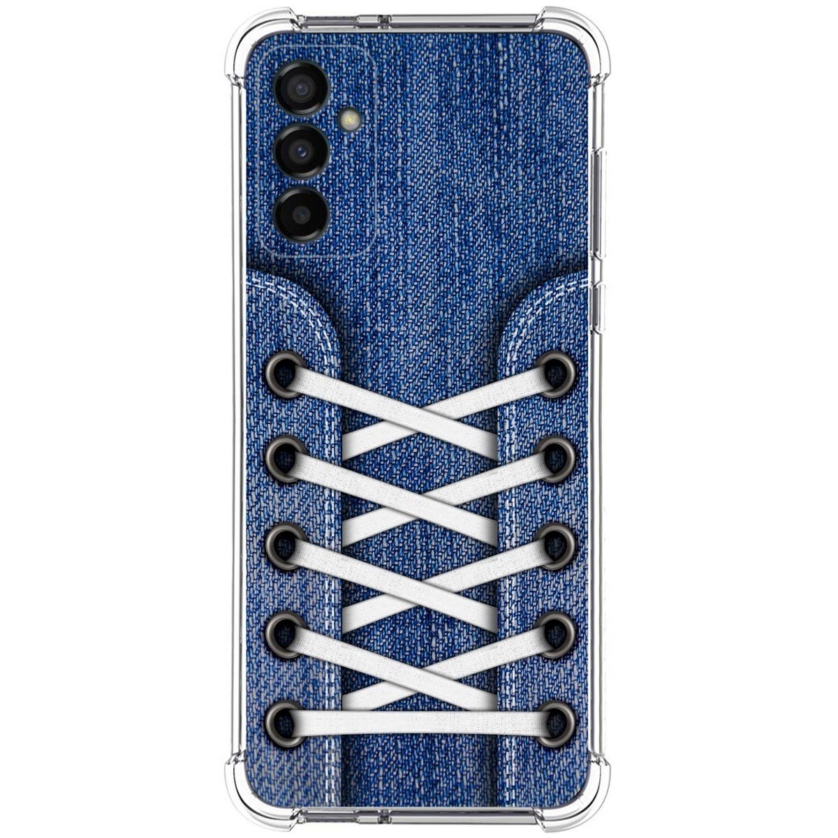 Funda Silicona Antigolpes para Samsung Galaxy M13 4G diseño Zapatillas 01 Dibujos
