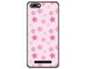 Funda Gel Tpu para Doogee X20 / X20L Diseño Flores Dibujos