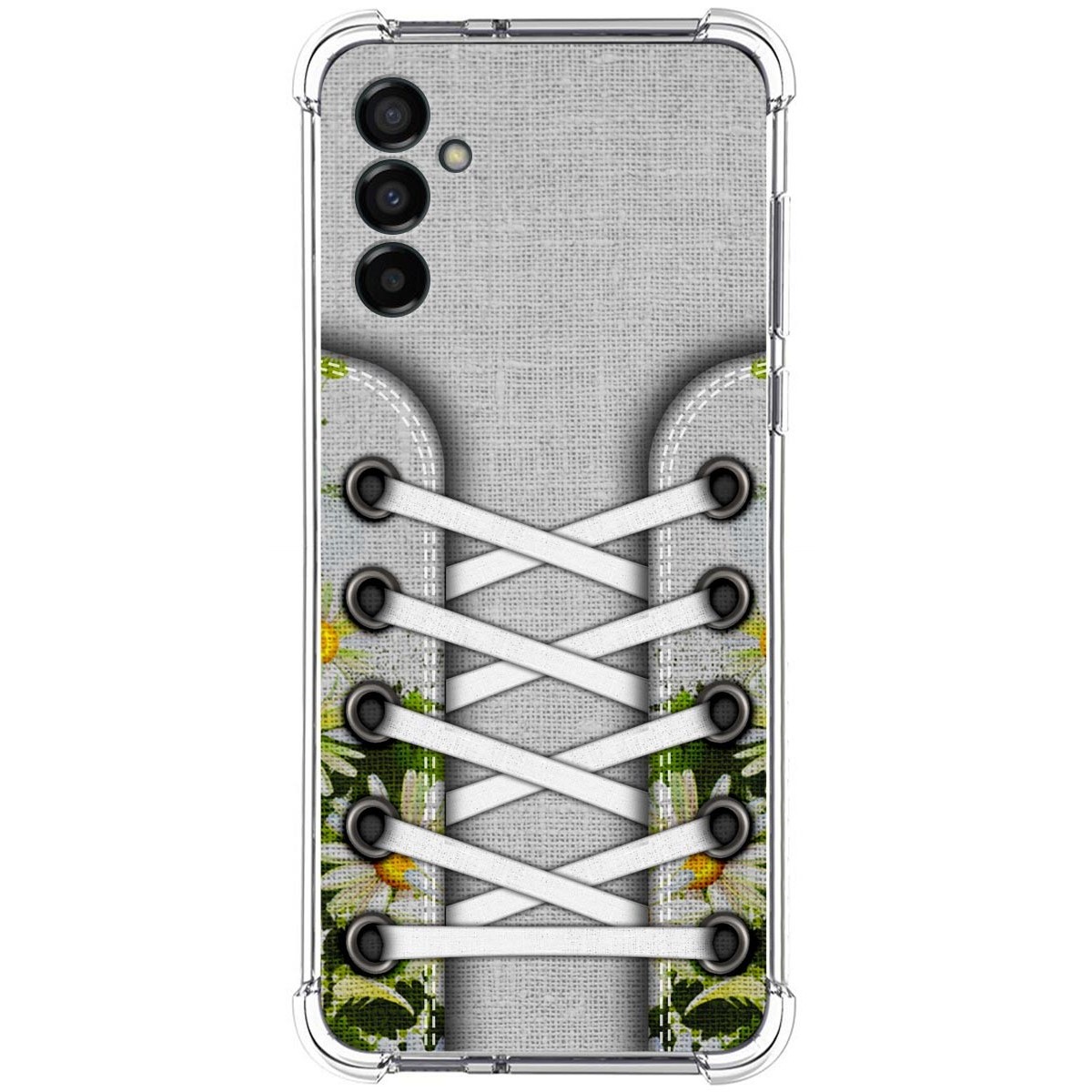 Funda Silicona Antigolpes para Samsung Galaxy M13 4G diseño Zapatillas 08 Dibujos