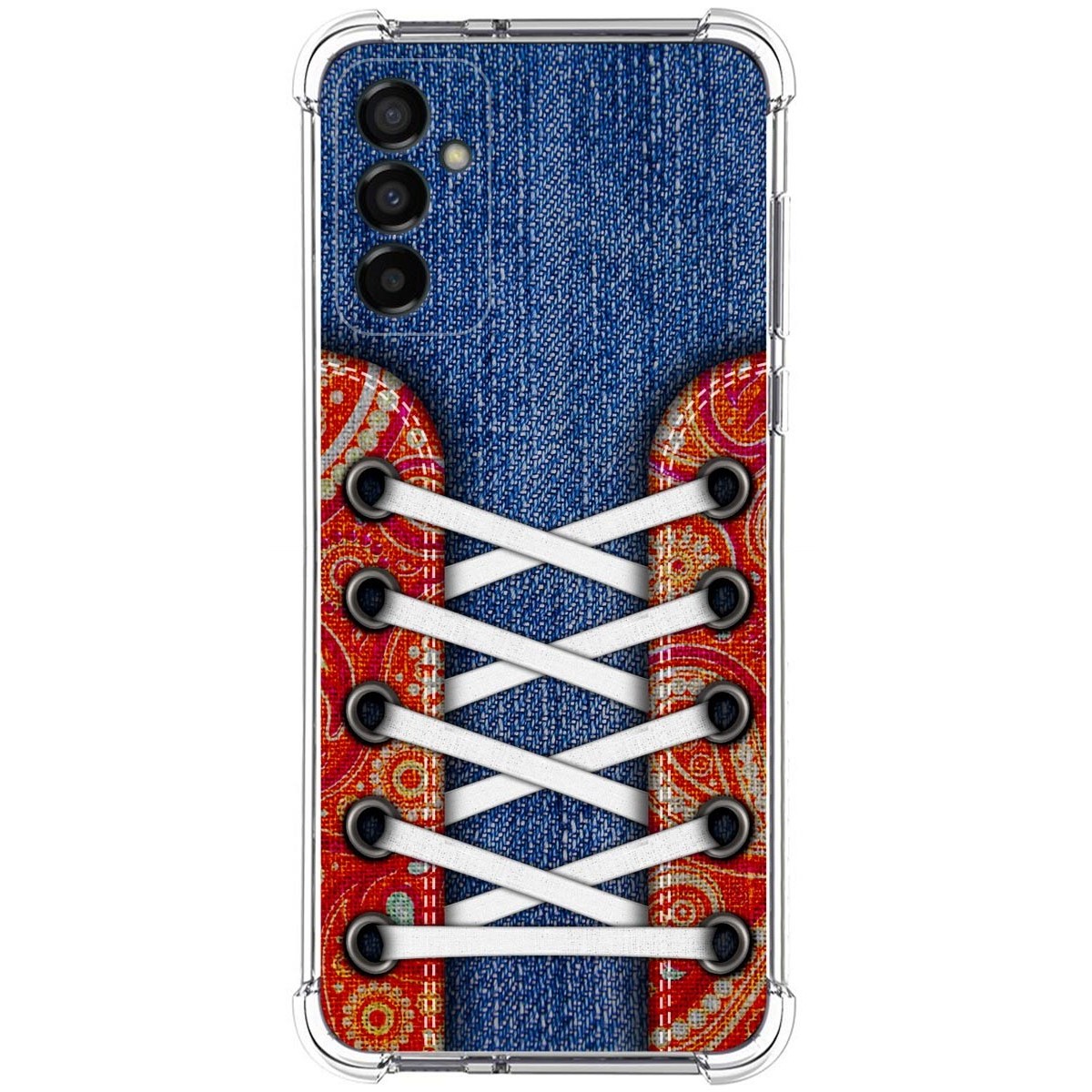 Funda Silicona Antigolpes para Samsung Galaxy M13 4G diseño Zapatillas 11 Dibujos