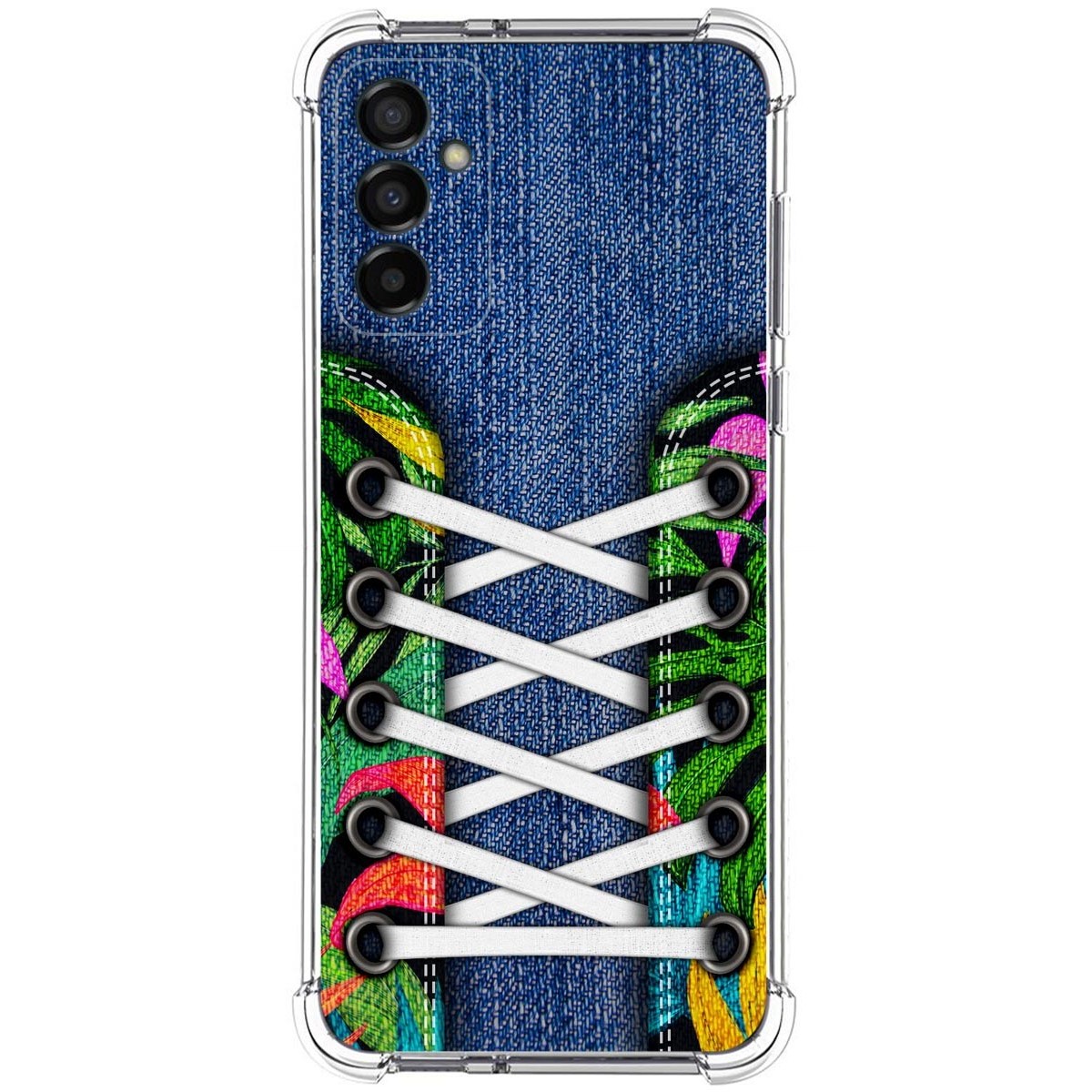 Funda Silicona Antigolpes para Samsung Galaxy M13 4G diseño Zapatillas 13 Dibujos