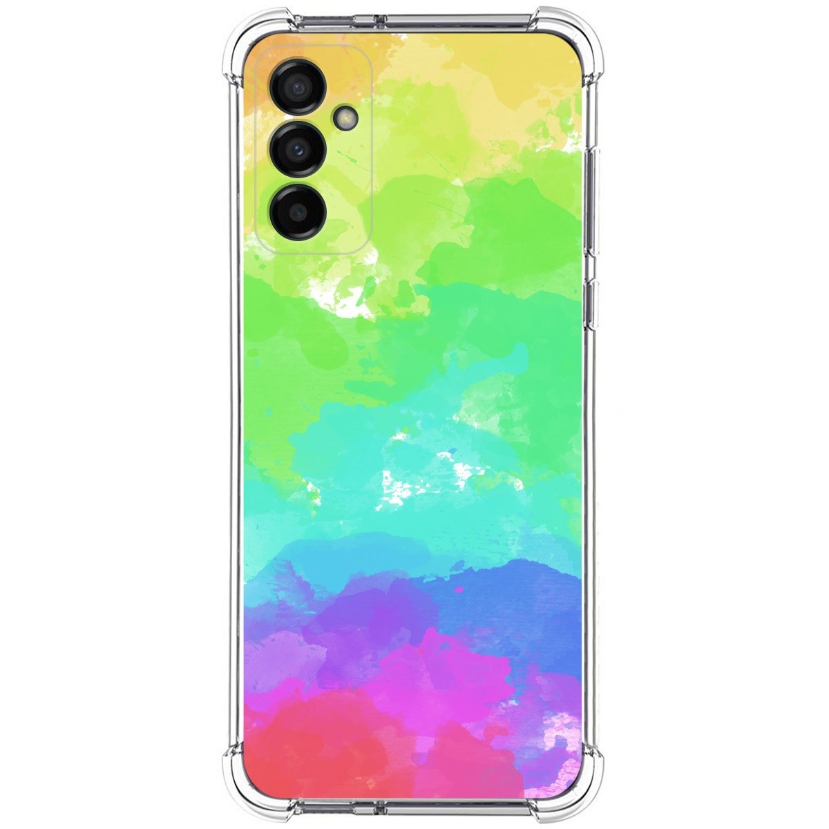 Funda Silicona Antigolpes para Samsung Galaxy M13 4G diseño Acuarela 03 Dibujos