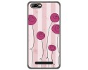 Funda Gel Tpu para Doogee X20 / X20L Diseño Flores Vintage Dibujos