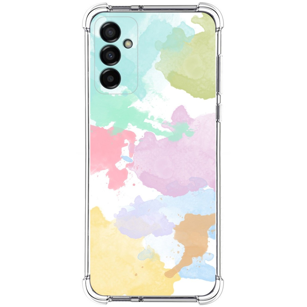 Funda Silicona Antigolpes para Samsung Galaxy M13 4G diseño Acuarela 11 Dibujos