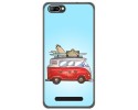 Funda Gel Tpu para Doogee X20 / X20L Diseño Furgoneta Dibujos