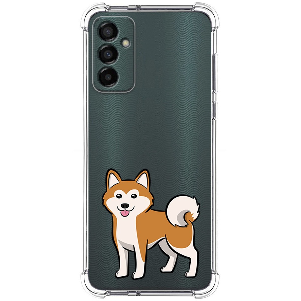 Funda Silicona Antigolpes para Samsung Galaxy M13 4G diseño Perros 02 Dibujos