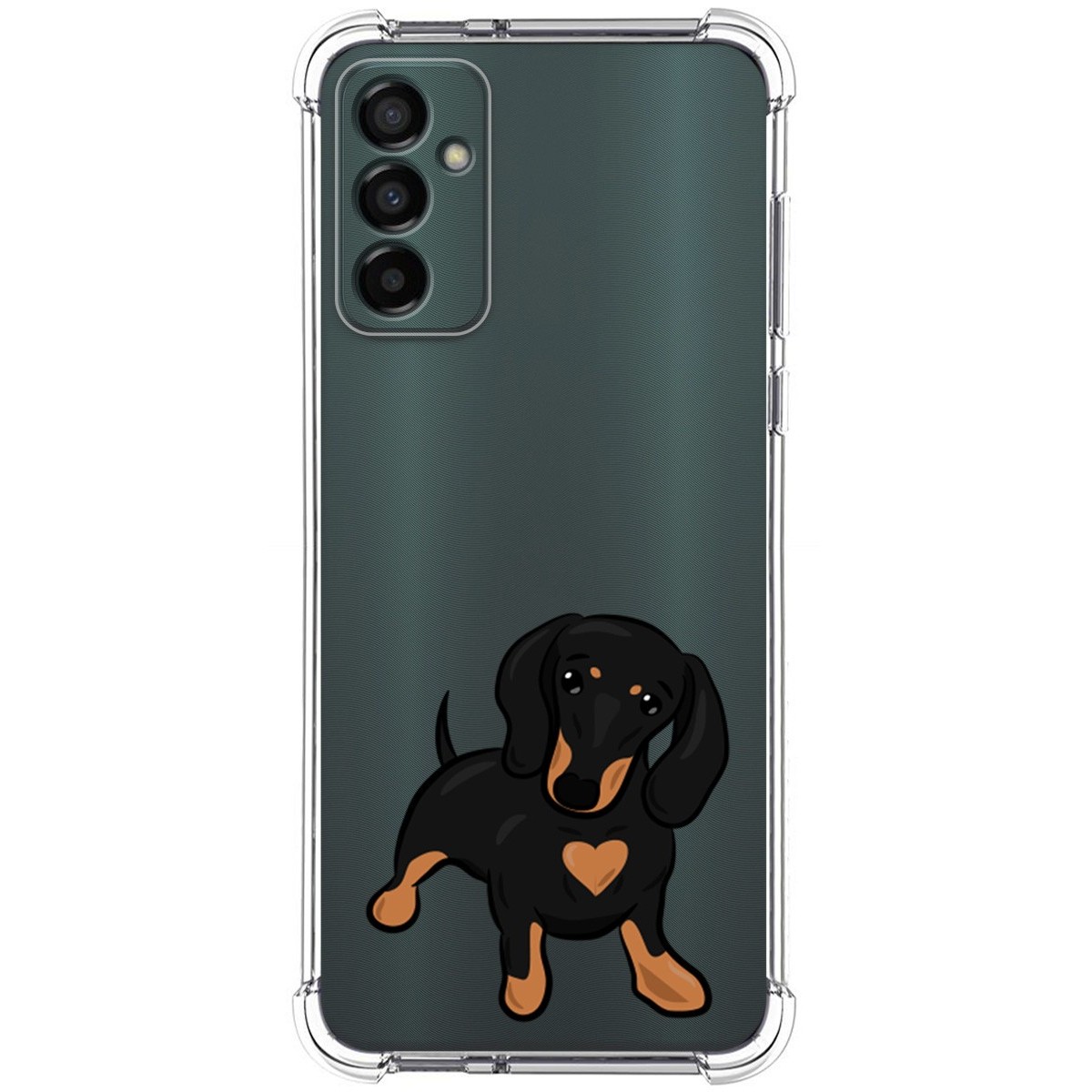 Funda Silicona Antigolpes para Samsung Galaxy M13 4G diseño Perros 04 Dibujos