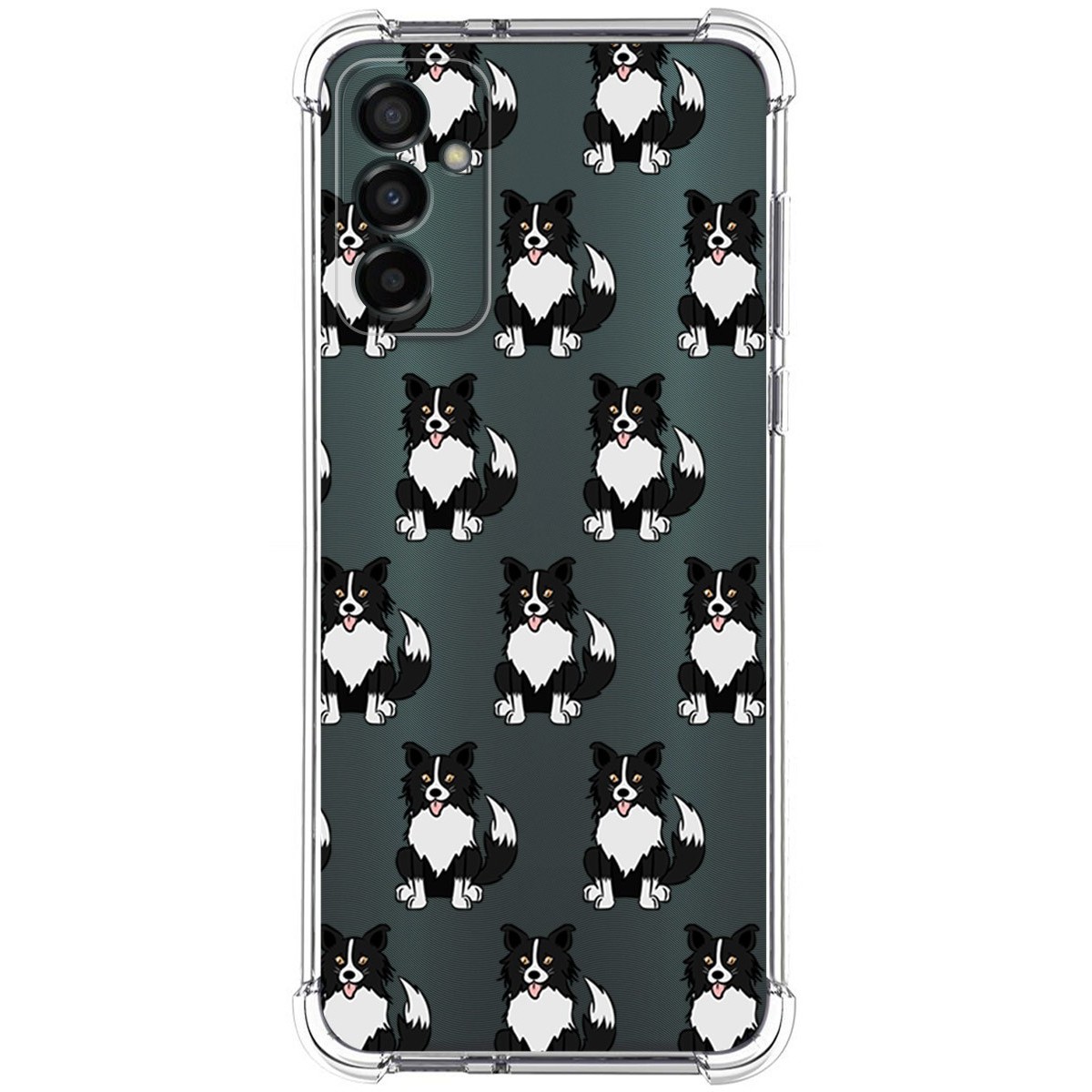 Funda Silicona Antigolpes para Samsung Galaxy M13 4G diseño Perros 07 Dibujos