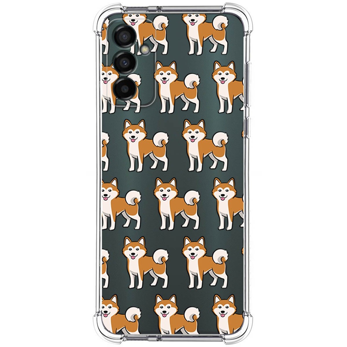 Funda Silicona Antigolpes para Samsung Galaxy M13 4G diseño Perros 08 Dibujos