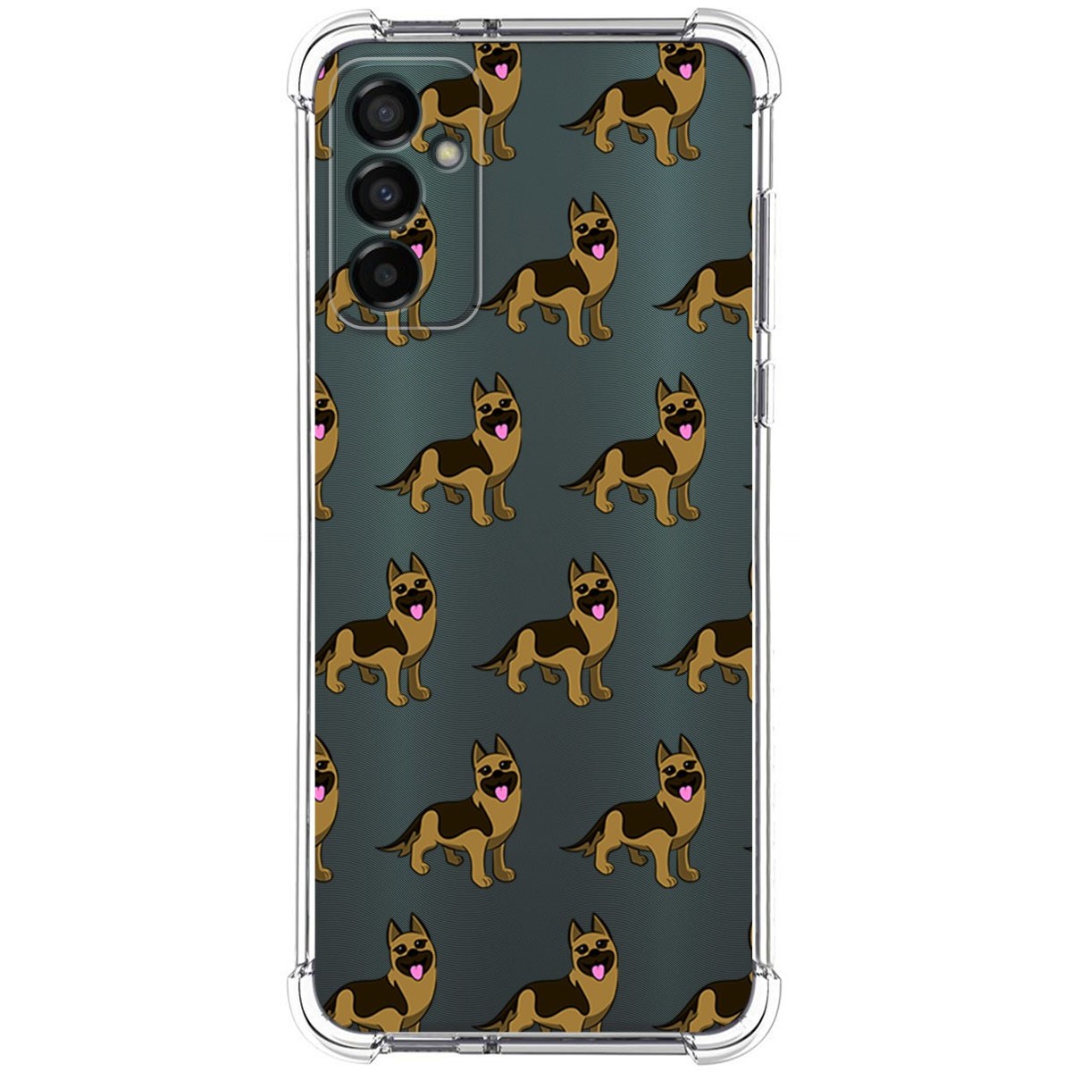 Funda Silicona Antigolpes para Samsung Galaxy M13 4G diseño Perros 09 Dibujos