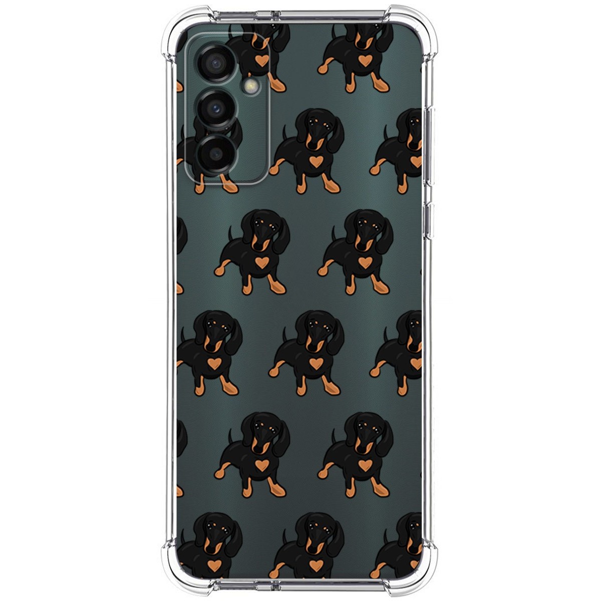 Funda Silicona Antigolpes para Samsung Galaxy M13 4G diseño Perros 10 Dibujos