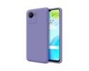 Funda Silicona Líquida Ultra Suave para Realme C30 Color Morada