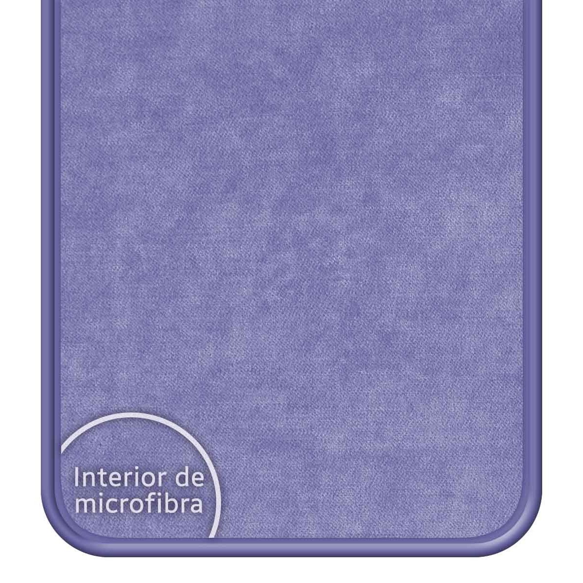 Funda Silicona Líquida Ultra Suave para Realme C30 Color Morada