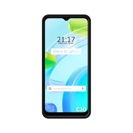 Funda Silicona Líquida Ultra Suave para Realme C30 Color Negra