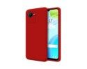 Funda Silicona Líquida Ultra Suave para Realme C30 Color Roja