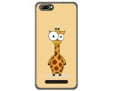 Funda Gel Tpu para Doogee X20 / X20L Diseño Jirafa Dibujos