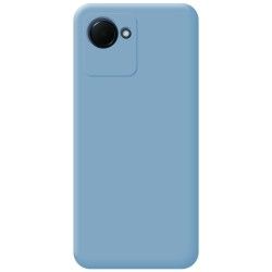 Funda Silicona Líquida Ultra Suave para Realme Narzo 50i Prime Color Azul 2