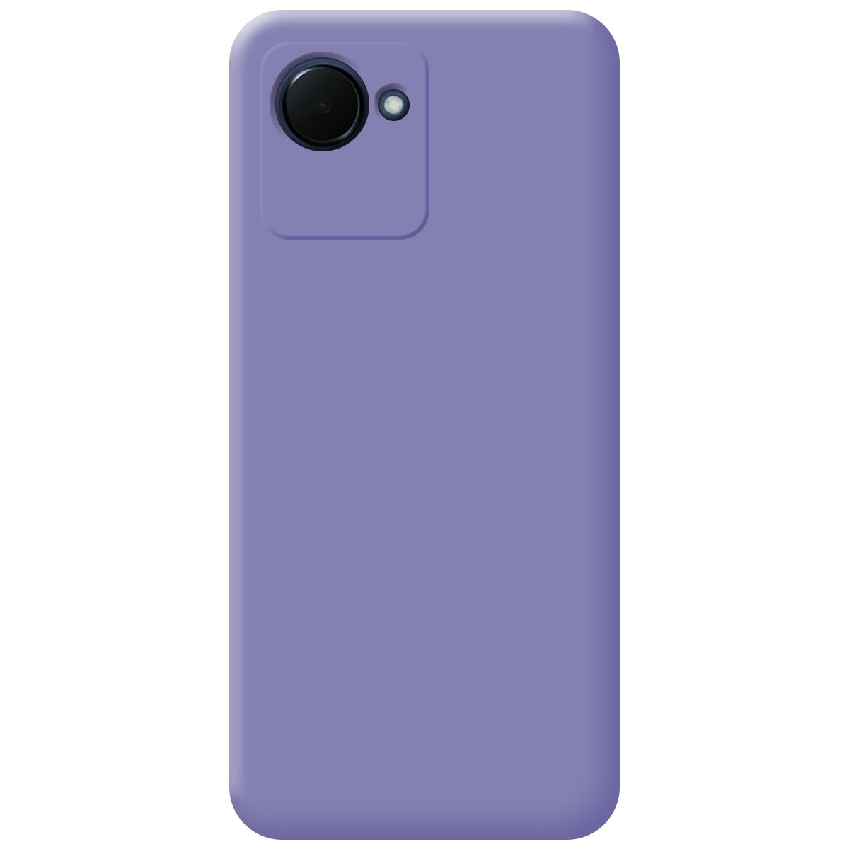 Funda Silicona Líquida Ultra Suave para Realme Narzo 50i Prime Color Morada