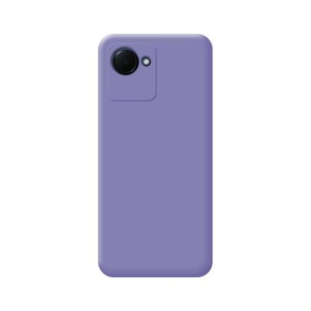 Funda Silicona Líquida Ultra Suave para Realme Narzo 50i Prime Color Morada
