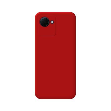 Funda Silicona Líquida Ultra Suave para Realme Narzo 50i Prime Color Roja