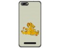 Funda Gel Tpu para Doogee X20 / X20L Diseño Leones Dibujos