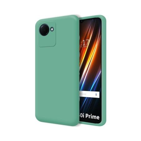 Funda Silicona Líquida Ultra Suave para Realme Narzo 50i Prime Color Verde