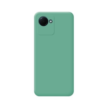 Funda Silicona Líquida Ultra Suave para Realme Narzo 50i Prime Color Verde