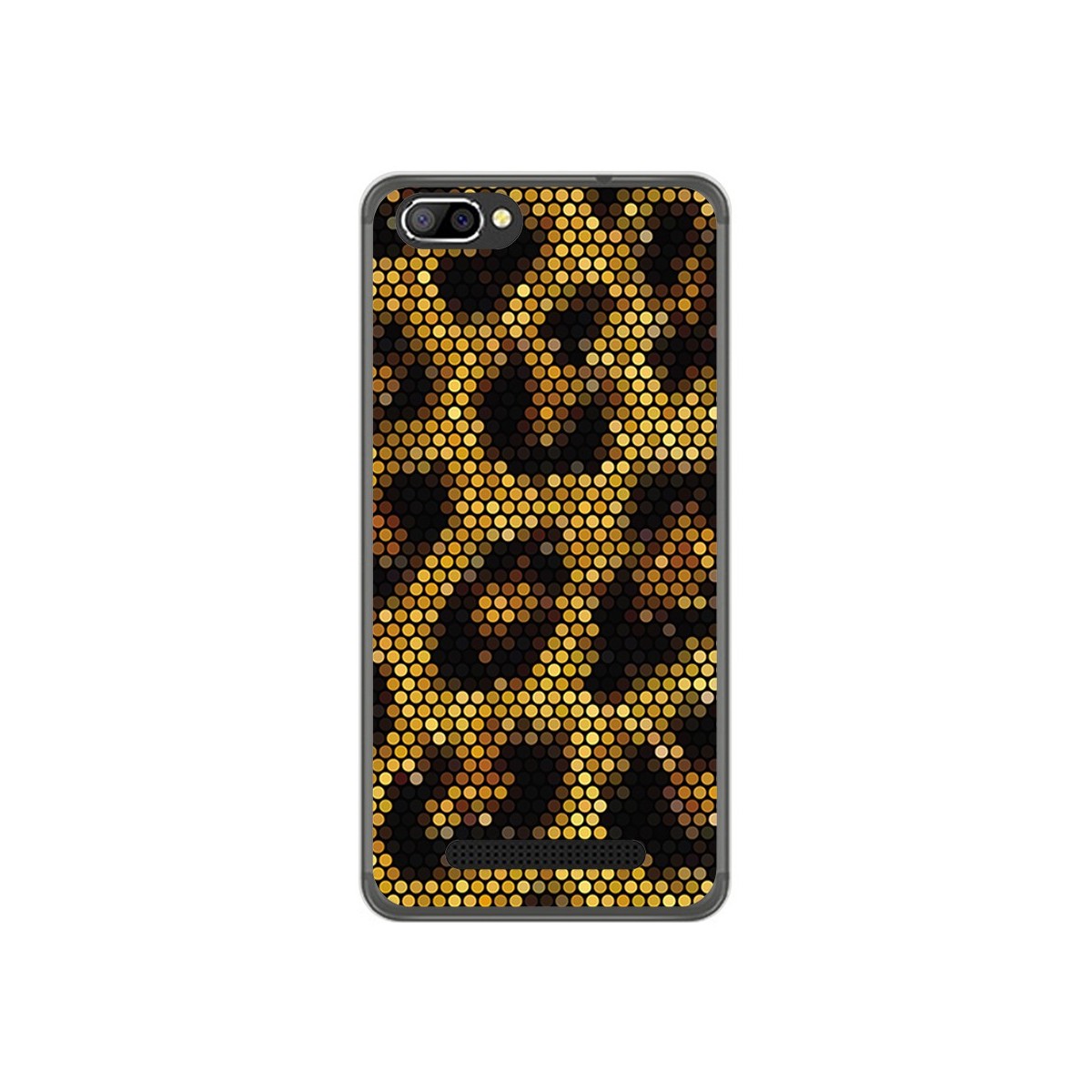 Funda Gel Tpu para Doogee X20 / X20L Diseño Leopardo Dibujos