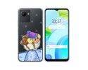 Funda Silicona Transparente para Realme C30 diseño Cabra Dibujos