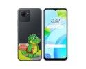 Funda Silicona Transparente para Realme C30 diseño Coco Dibujos