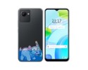 Funda Silicona Transparente para Realme C30 diseño Hipo Dibujos