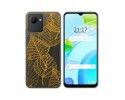 Funda Silicona Transparente para Realme C30 diseño Hojas Dibujos