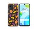Funda Silicona Transparente para Realme C30 diseño Otoño Dibujos