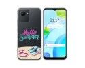 Funda Silicona Transparente para Realme C30 diseño Summer Dibujos