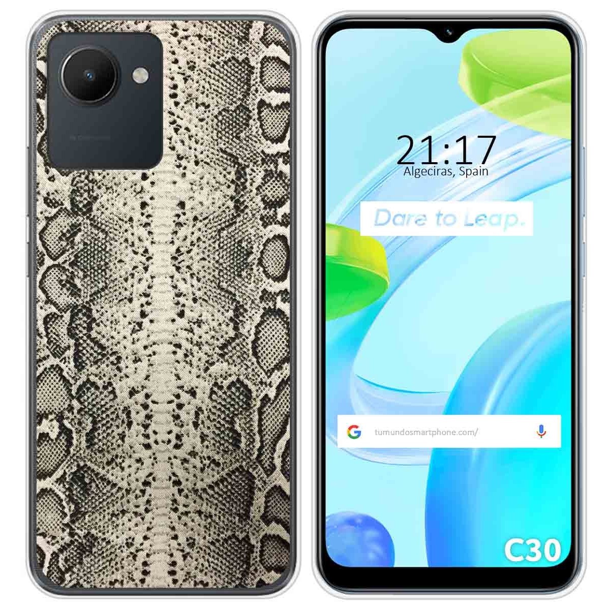 Funda Silicona para Realme C30 diseño Animal 01 Dibujos