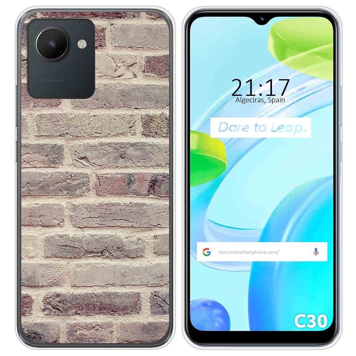 Funda Silicona para Realme C30 diseño Ladrillo 01 Dibujos
