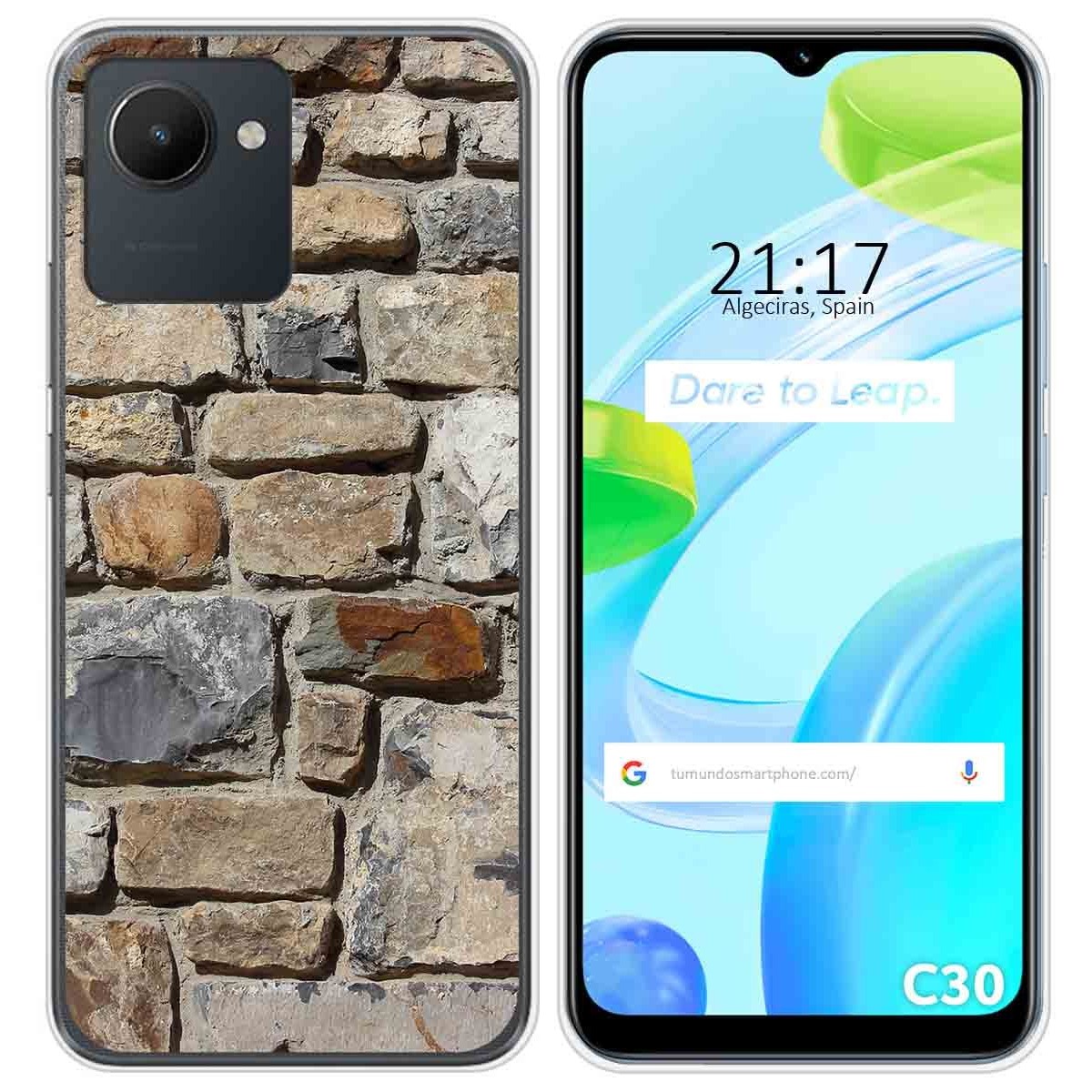 Funda Silicona para Realme C30 diseño Ladrillo 03 Dibujos