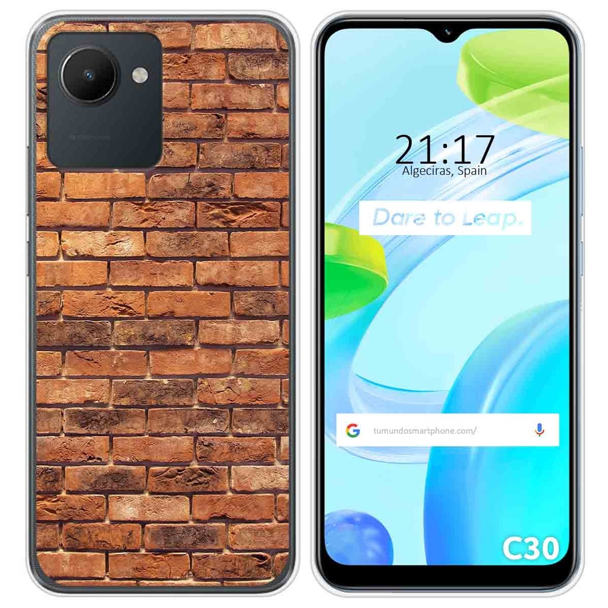 Funda Silicona para Realme C30 diseño Ladrillo 04 Dibujos